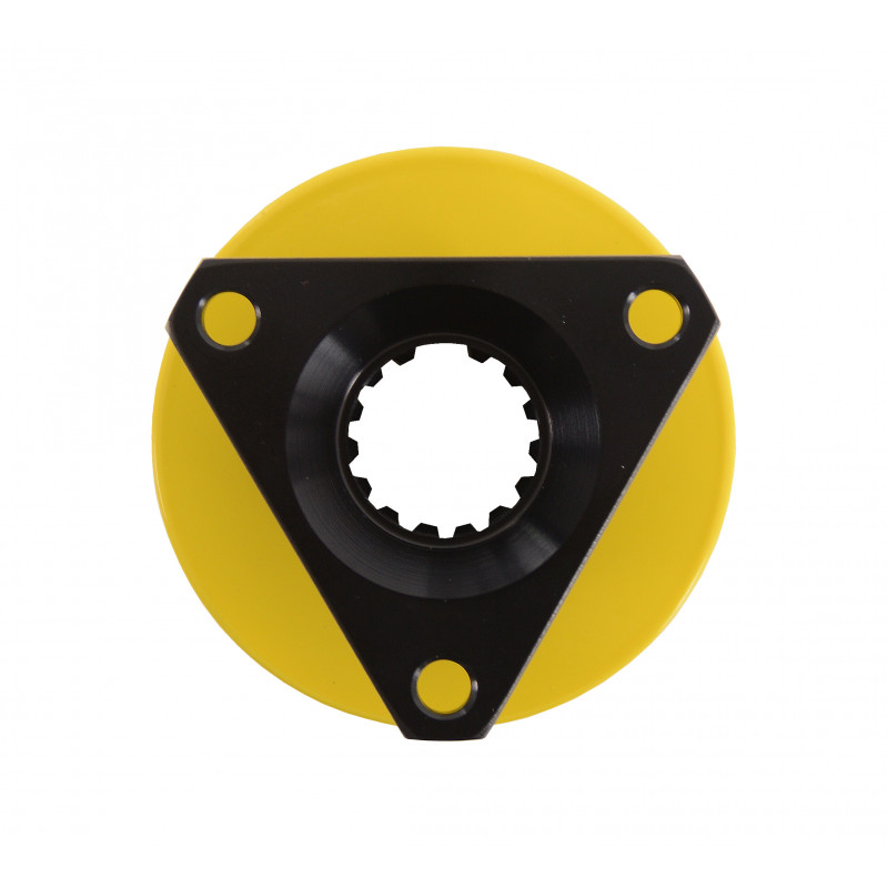 BG Racing Steering Wheel Quick Release System WeldOn 3 Point Shaft